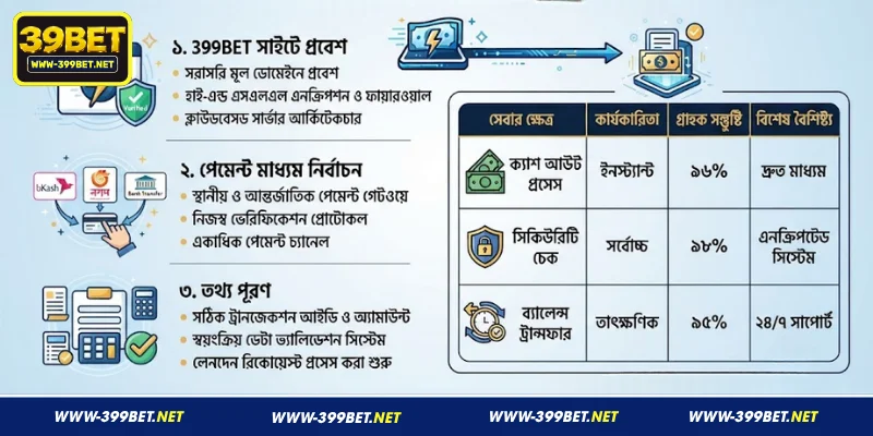 কীভাবে 399BET থেকে দ্রুত এবং সহজে টাকা তুলবেন
