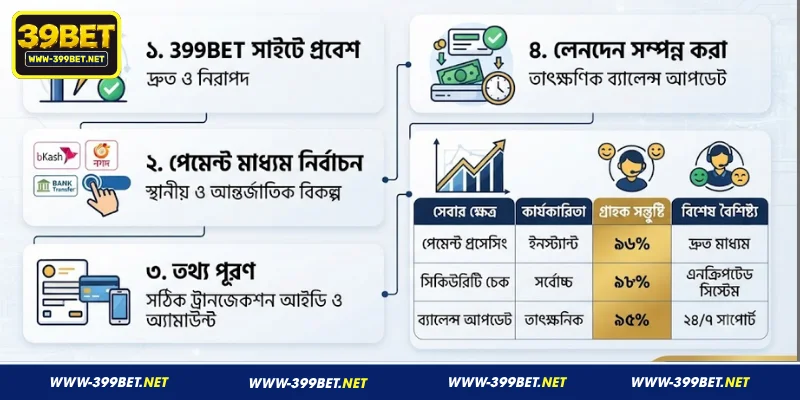কীভাবে মাত্র ৫ মিনিটে 399BET-এ টাকা জমা করবেন